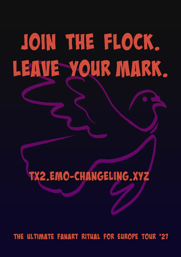 TX2 Join The Flock - European Tour '27 Poster